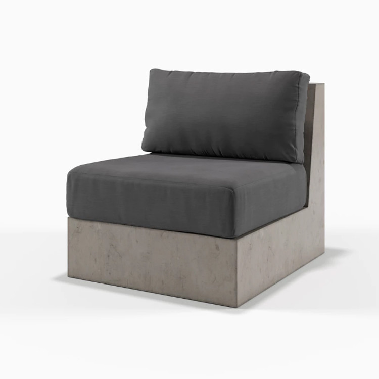 Square Round GRC Concrete Table Seating Chair Bench For Outdoor Indoor
