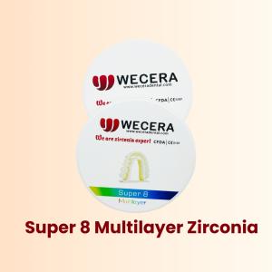 Quality 900Mpa Strength 100% Precise Amann Girrbach Multilayer Zirconia For Dental Ceramics wholesale