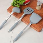 Food Grade Silicone Spatula Kitchenaid Customized 15 Pieces Utensils Set