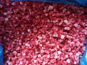 Quality Fresh IQF Frozen Fruit , Sweet Charlie / AM13 Strawberry Whole / Dices wholesale