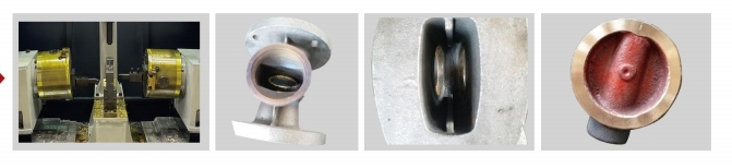 Hard Seal Gate Valve CNC Boring Milling Machine / Special Machine