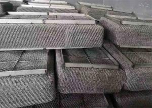 Quality Absorption Tower SS304 SS316L Wire Mesh Mist Eliminator 120kg/Cbm wholesale
