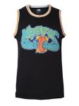 Colorful Basketball Team Jerseys Garments Loose Fit OEM Service Anti Bacterial