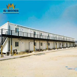 Quality Homeless Accommodation Prefab Camp Duplex Modular Homes wholesale