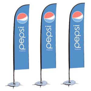 Quality Water Bag Base Beach Banner Flags Polyester Feather For Indoor Outdoor Poster wholesale