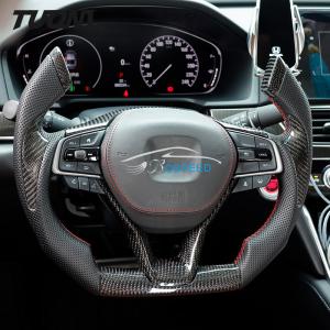 Quality Honda Carbon Fiber F1 Sport Racing Steering Wheel with Warranty wholesale