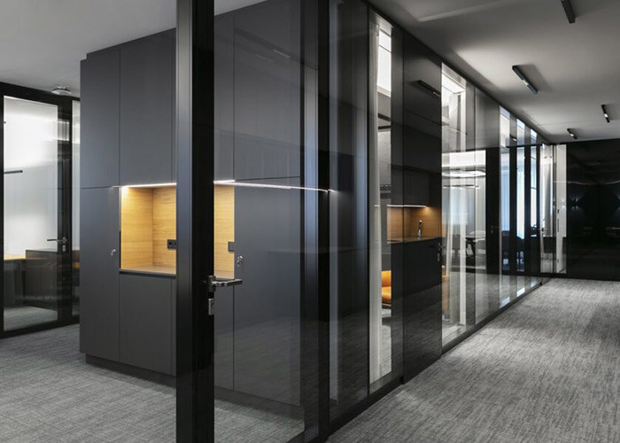Aluminum Frame Partitions Easy to Assemble and Disassemble Adaptable to Various Spaces