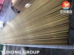 DIN17660 CuZn20Al2 F39 Copper Alloy Steel Heat Exchanger Tube For Chemical