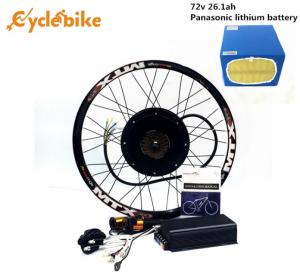 Quality 72v 5000w Motor Rear Wheel Electric Bike Conversion Kit For Enduro Ebike And Motorcycle Kit wholesale