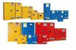 Acid Dangerous Store In Lab Chemical Storage Cabinet Yellow 766 Litre For Liquid