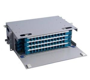 Quality 19 Inch FTTH Products 12 24 36 48 72 Ports Fiber Optic ODF LIU Terminal box wholesale