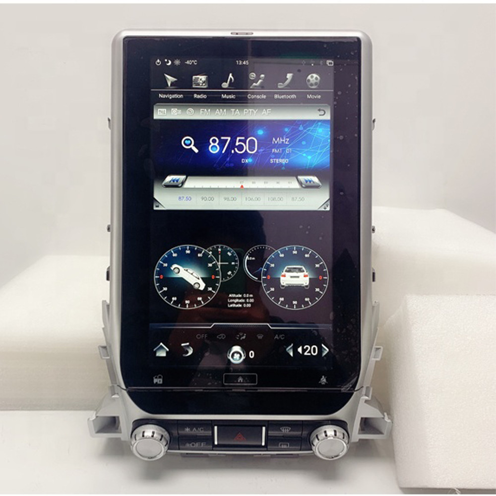 13.6 INCHS Car Radio For Toyota Land Cruiser LC200 LC300 Android Navigation System