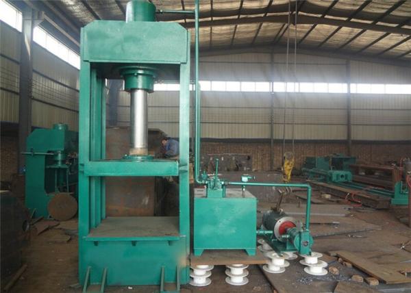 Elbow Sizing Oil Hydraulic Metal Press , Industrial Hydraulic Press Four Column