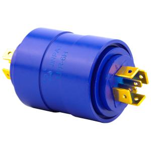 Quality 380v Pin Industrial Slip Ring Gold Plated Pin 4 Circuit 15A IP40 Slip Ring Produce wholesale