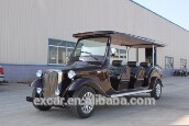 EXCAR Electric Classic Cars For 8 seater With Intelligent Onboard Charger
