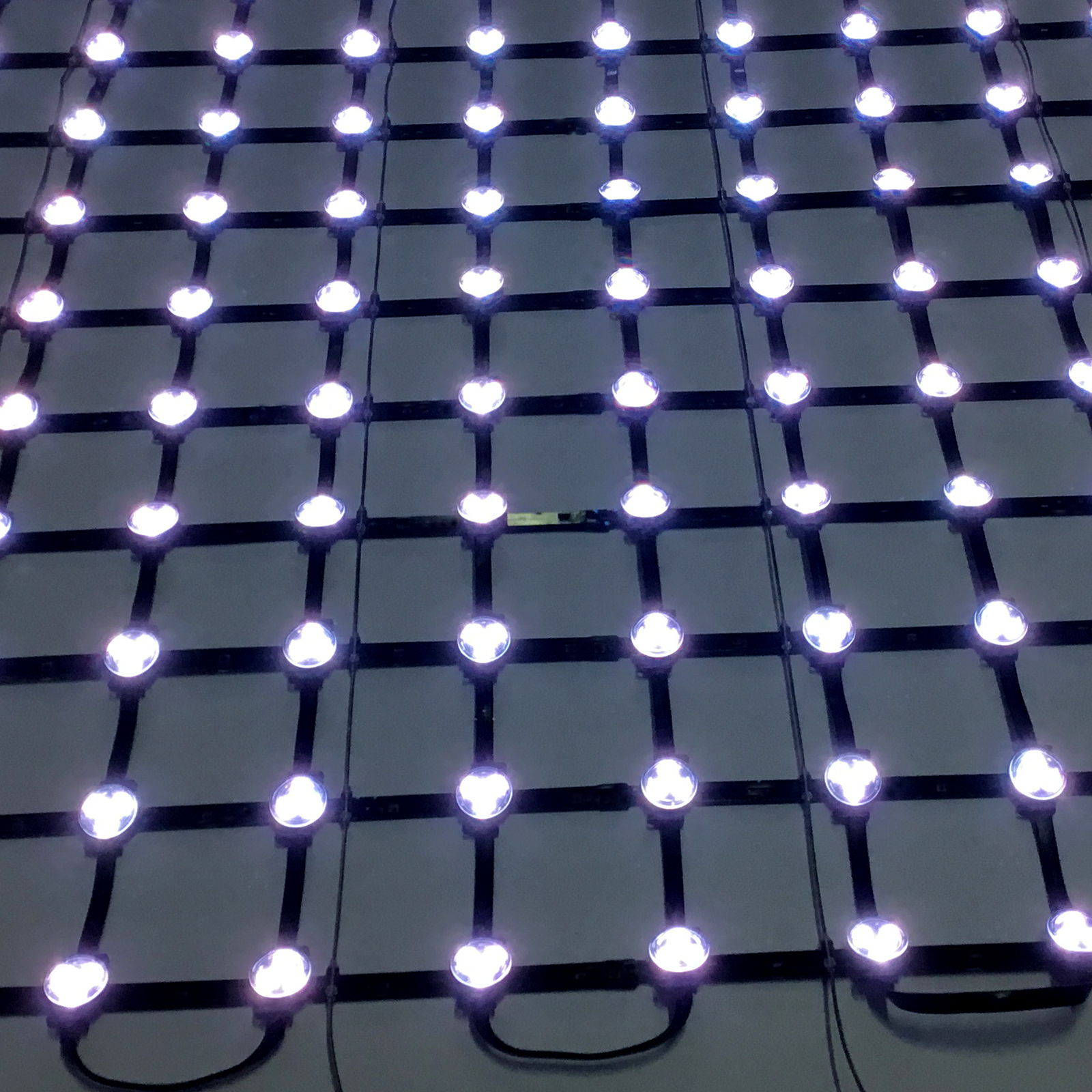 Indoor P100 Flexible LED Mesh Screen Display LED Dot Light Transparent
