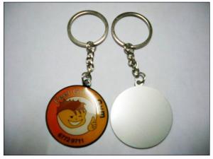 Quality custom made logo Printing keychain, hight quality metal gifts and crafts keychain wholesale