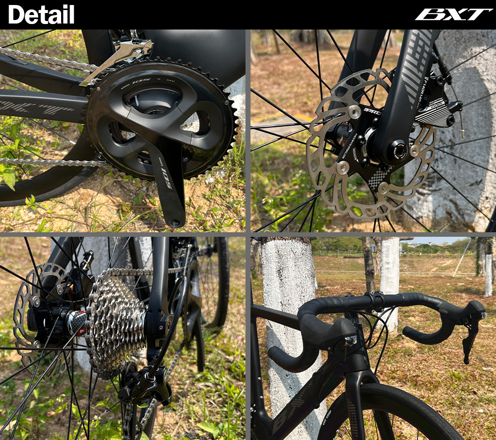 Shimano 11 Speed Road Bike 700C Full Carbon Fiber Disc Brake