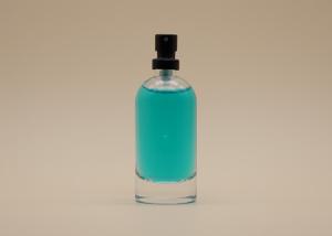 Quality Round Fragrance Spray Bottles Easy Open End Durable Clear Without Polish wholesale
