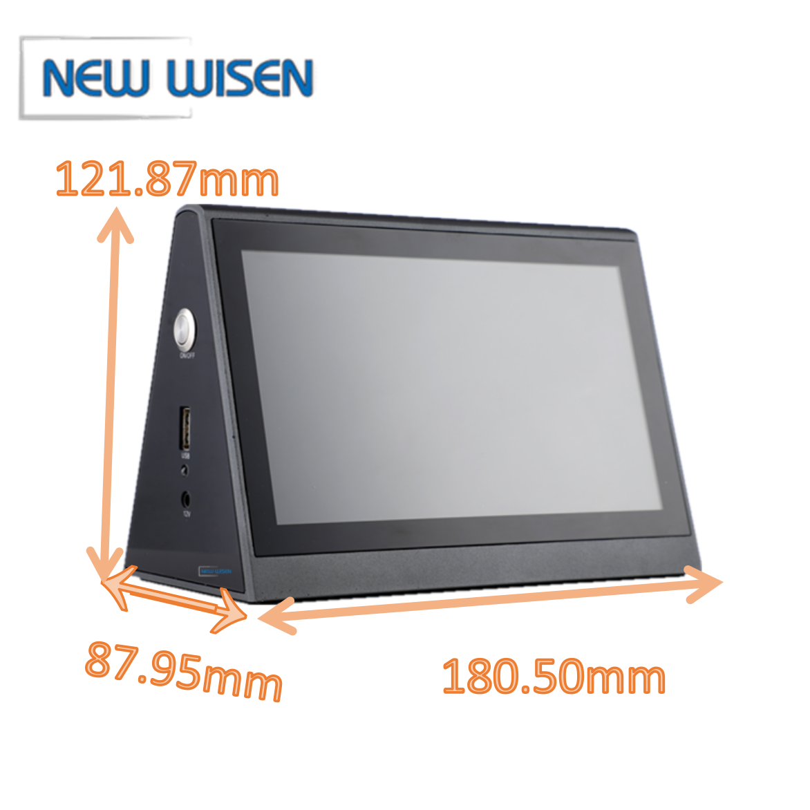 Single Touchscreen Tabletop Card Display For Paperless Intelligent Meeting 1024x600