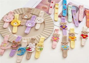 Quality Kids accessories girl Velcro headband bangs shred hair clip girls' clip Summer discollet headband OEM logo wholesale