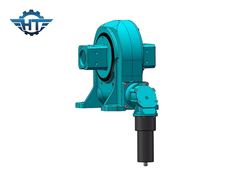 Vertical Single Axis Worm Gearbox Slew Drive For PV Mounted Solar Tracking System