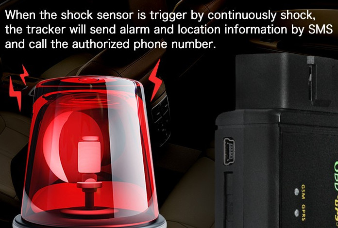 Remote Cut Off Engine Via Relay Car GPS Tracker With Anti - Theft Function