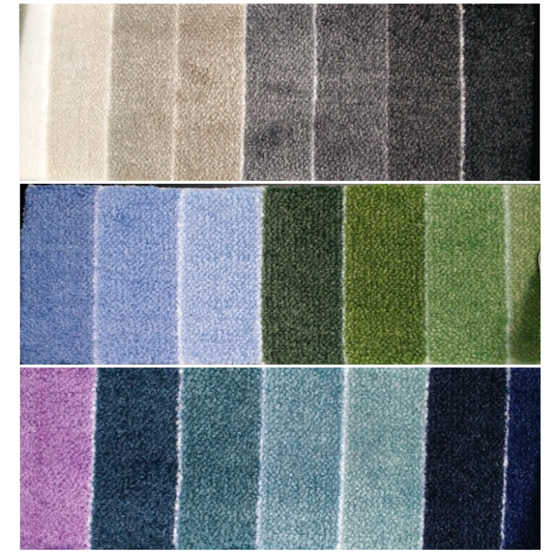 2016 newest machine tufted solid color Nylon plush carpet
