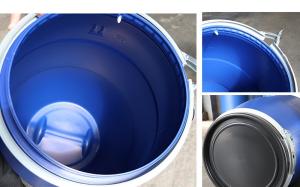 Quality OEM / ODM Plastic Chemical Barrel HDPE 200 Litre Barrel Leakproof wholesale