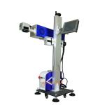 30W / 50W Flying Online Fiber Laser Marking Machine For Metal