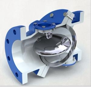 China 45 Degree Non Return Valves Clappet / Water check valve swing type on sale