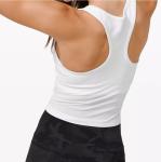Y Back Yoga Training Seamless Racerback Crop Tank Top 230gsm