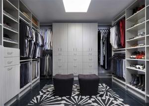 Quality Bedroom Furniture Walk In Closet Wardrobe Laminate Custom Made wholesale