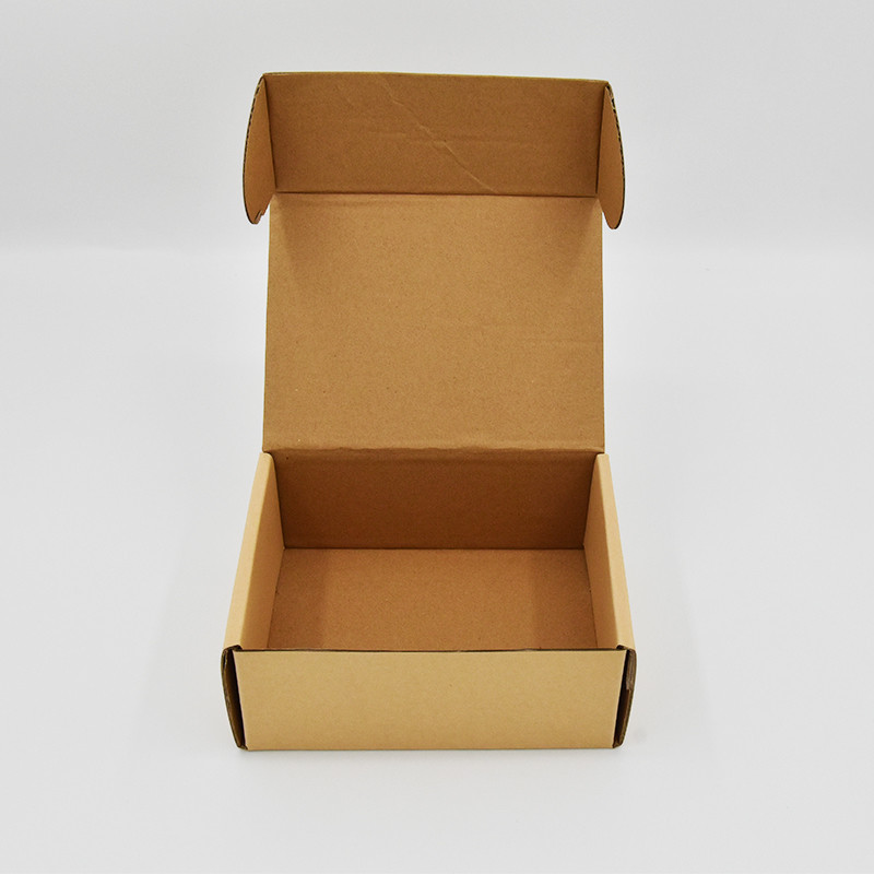 Sturdy Kraft Small Red Folding Corrugated Mailer Boxes For Clothes
