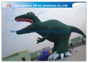 Quality Green Inflatable Cartoon Characters Decoration Large Inflatable Dinosaur Model wholesale