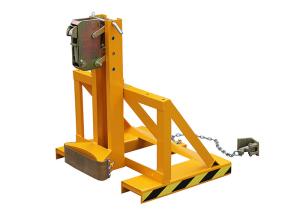 Quality DG500A Forklift Mounted Rubber-belt Drum Grabbers Loading Capacity 500Kg wholesale