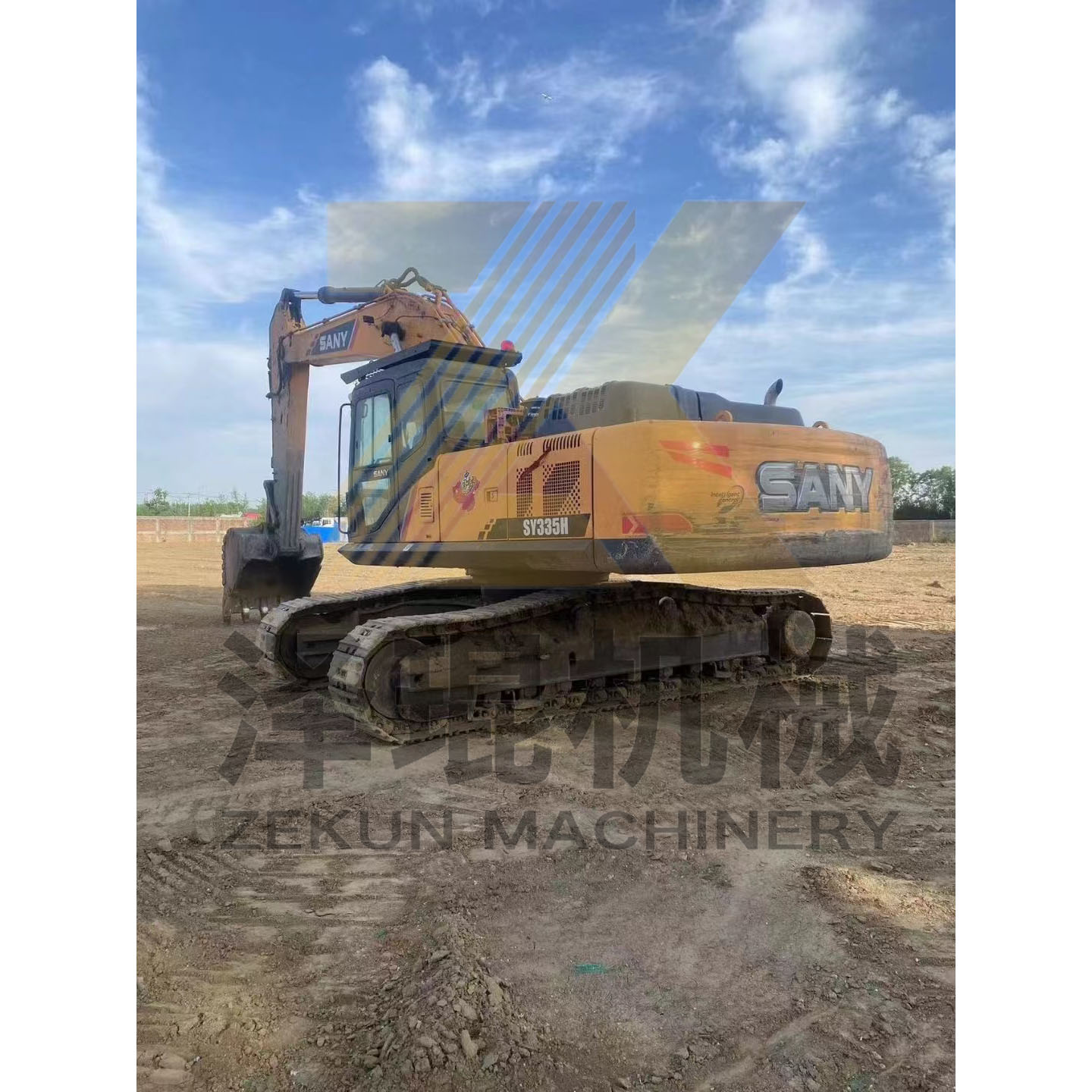Used Sany SY335 Excavator Made in in Shanghai at with Other Hydraulic Cylinder