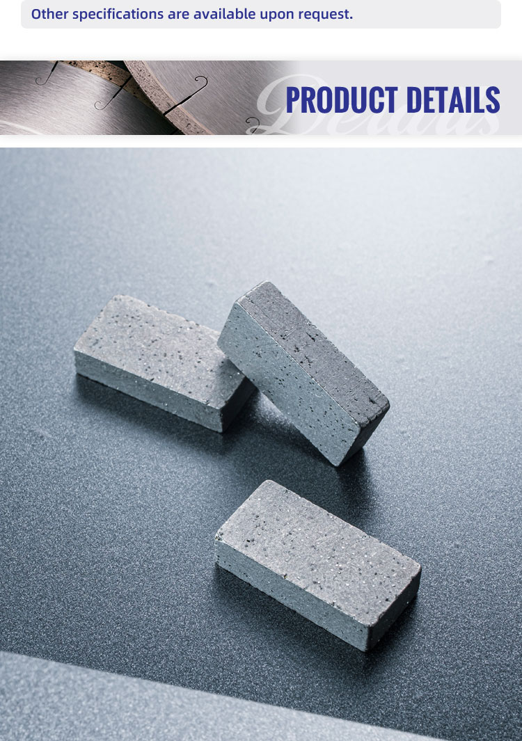 Customized Support ODM Diamond Segments for Cutting Marble Granite Sandstone and Limestone