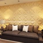 Modern Decorative Acoustic Soundproof 3D Walls Panels 500mmx500mm for Customized
