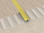 Wood Floor Decoration Aluminum Transition Strip T Shaped Metal
