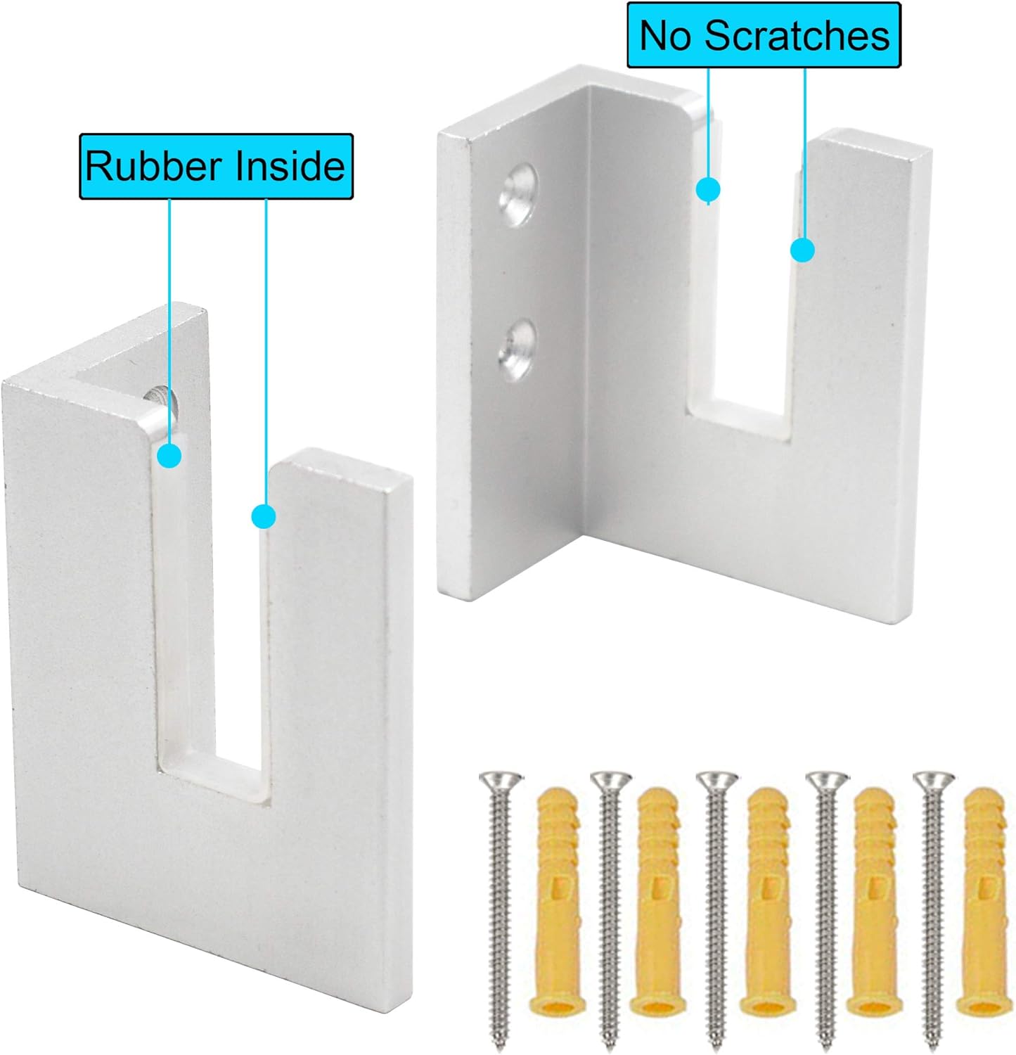 Wall-Mounted Snowboard Hanger Carbon Steel Display Rack Horizontal Storage Holder
