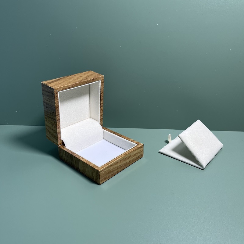 Manufactures Custom Wooden Paper Jewelry Box for Ring Earring Pendant Bangle Bracelet Necklace Gift