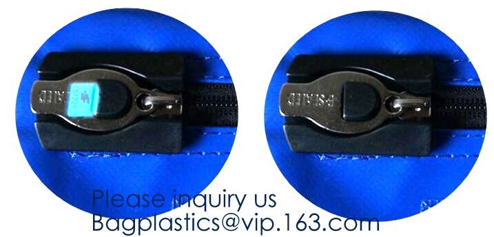 Zipper Vinyl PVC Leather Bank Deposit Bags Bank Deposit Bag With Key Ring,Locking Courier Bag 1000 Denier Nylon Combinat