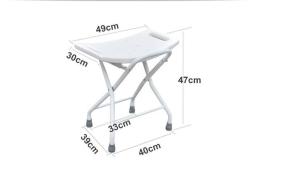 Quality Bathroom Folded Sliding Tub Transfer Bench , Shower Transfer Bench For Elderly / Disabled wholesale