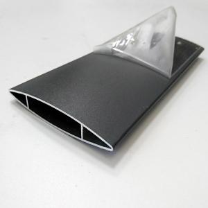 Quality 6M Tent Tube Anodized Silver Black Aluminum Extrusion Profiles wholesale