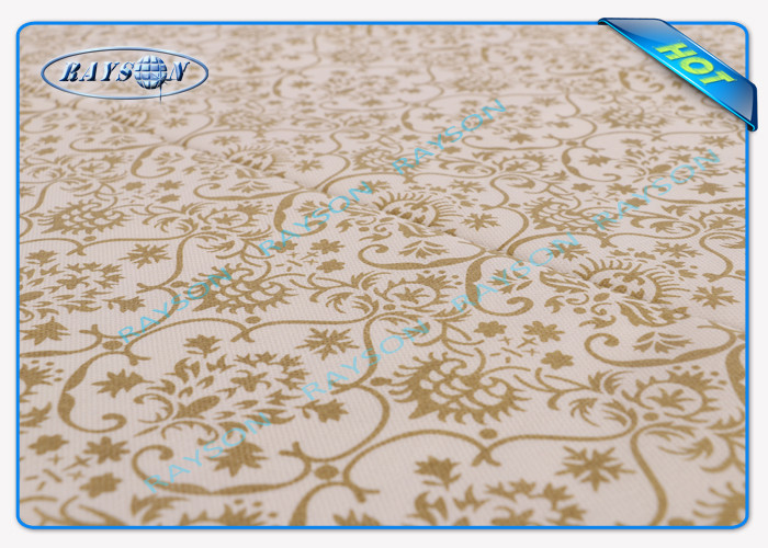 45gsm Spunbond Non Woven White Fabric Tablecloths Pantone Color Matched