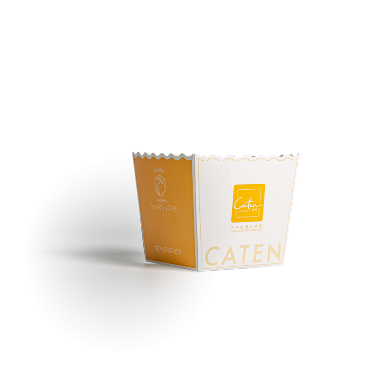 Recyclable Paper Takeaway Food Packaging Box For Burger Popcorn Custom Size Color