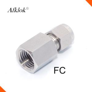 Quality Stainless Steel 316 Forged Pipe Fittings Female NPT Compression Tube fitting wholesale