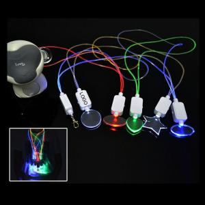 Quality Colorful Concert LED Voice Controlled Lighting Necklace Logo Customized wholesale