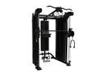 Black Steel Tube Power Rack Equipment Multi Purpose Type For Commercial Gym
